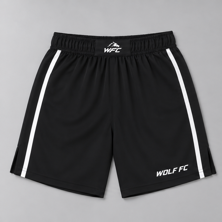 WFC Black Fight Shorts