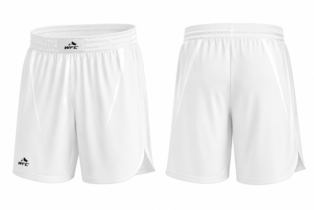 WFC Whiteout Fight Shorts