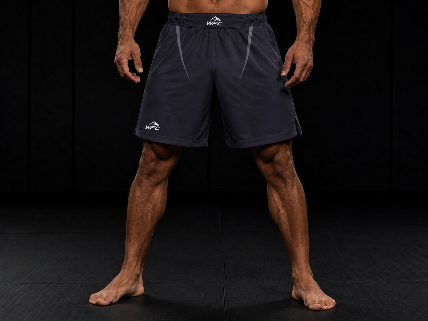 WFC Blackout Fight Shorts