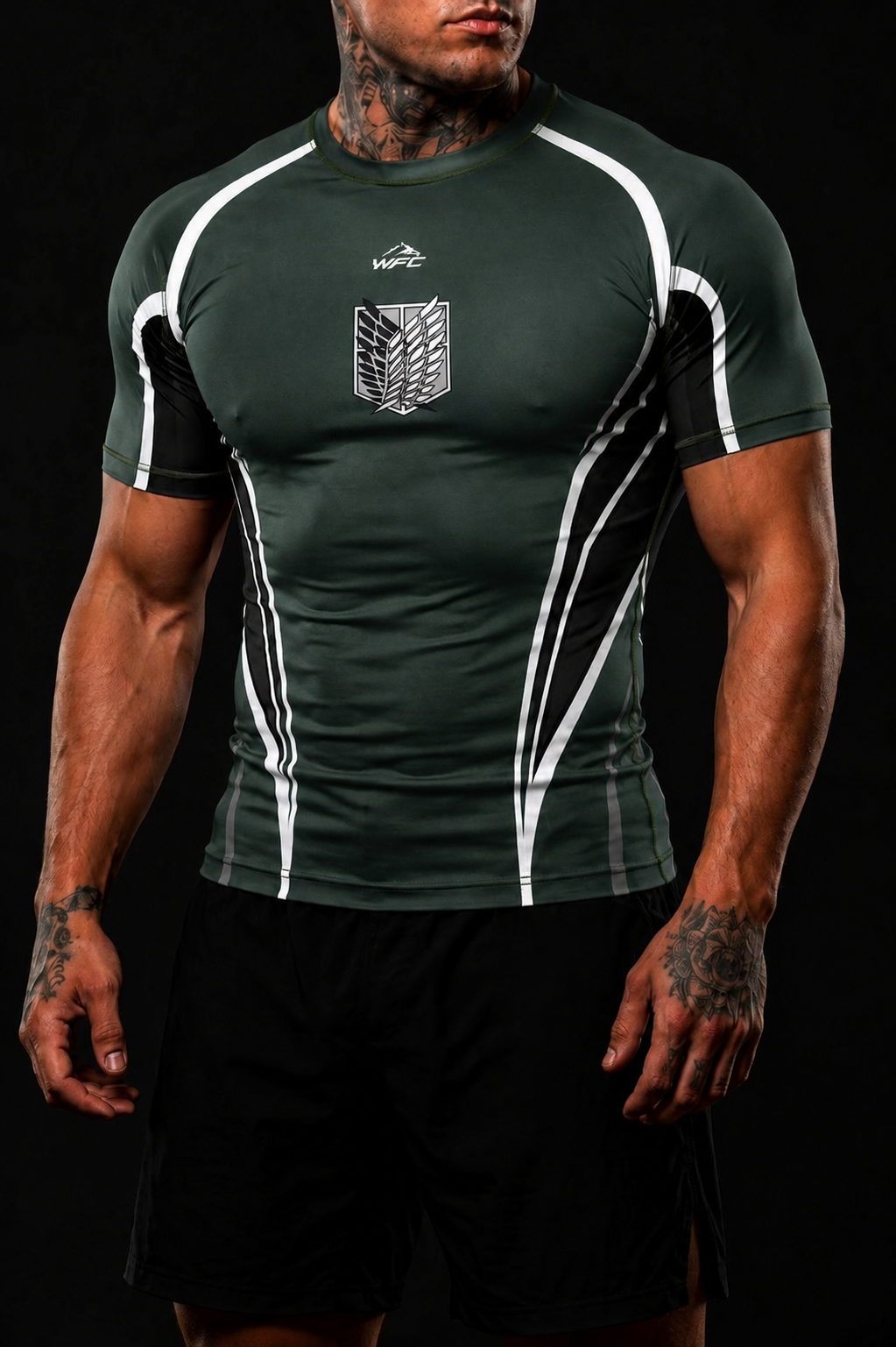 WFC Attack on Titan Rashguard