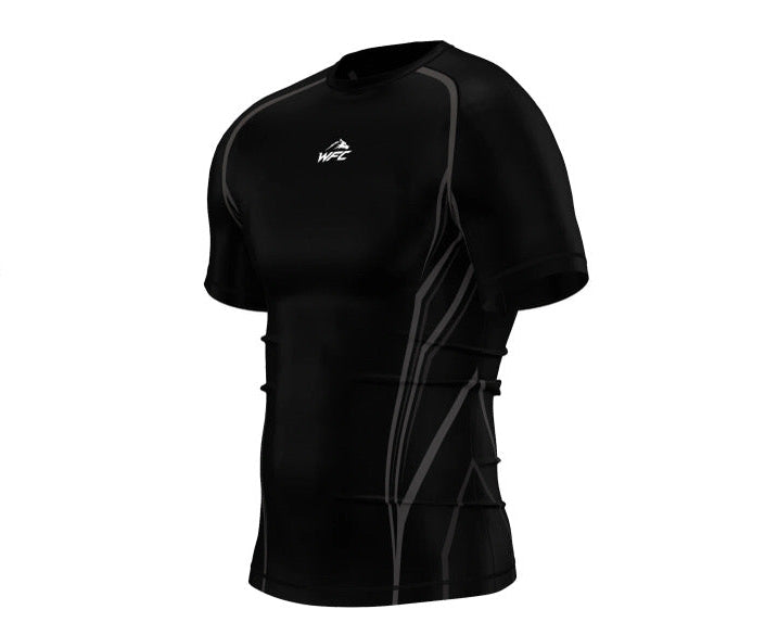 WFC Competitor Rashguard Schwarz