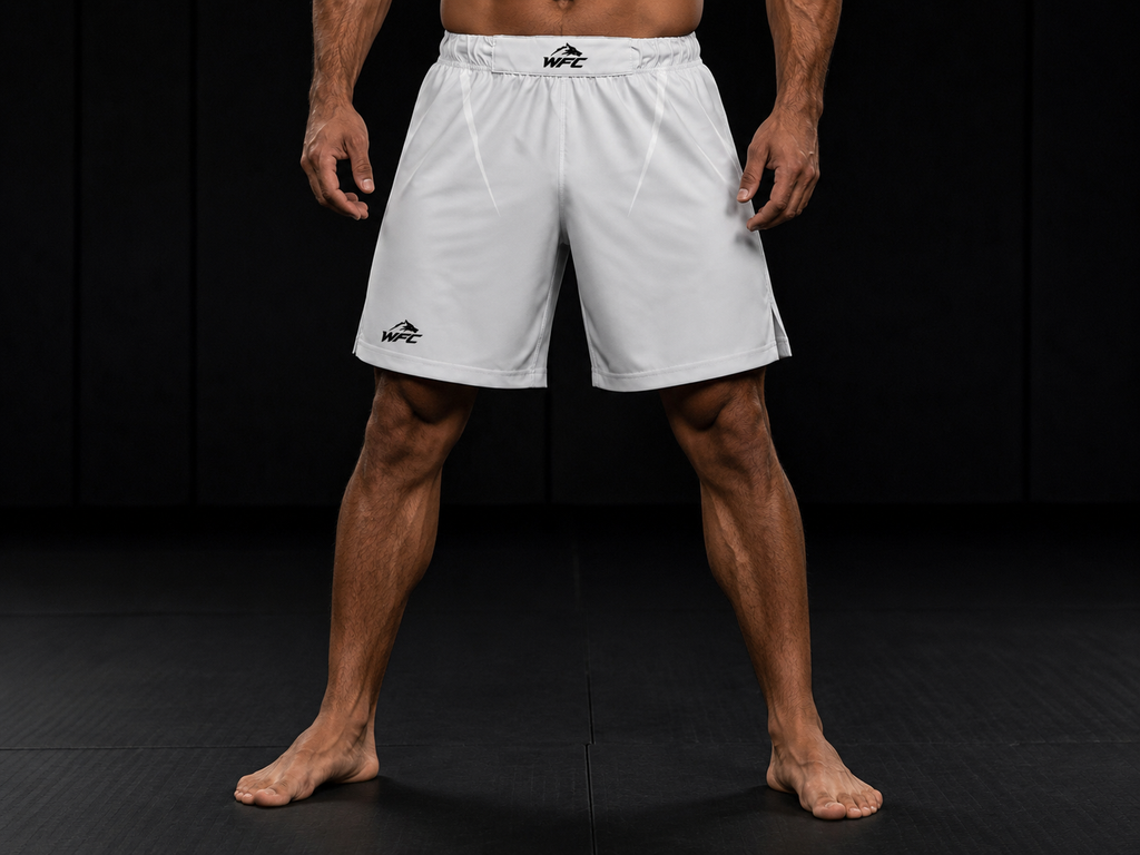 WFC Whiteout Fight Shorts