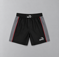 WFC Black Grey Fight Shorts