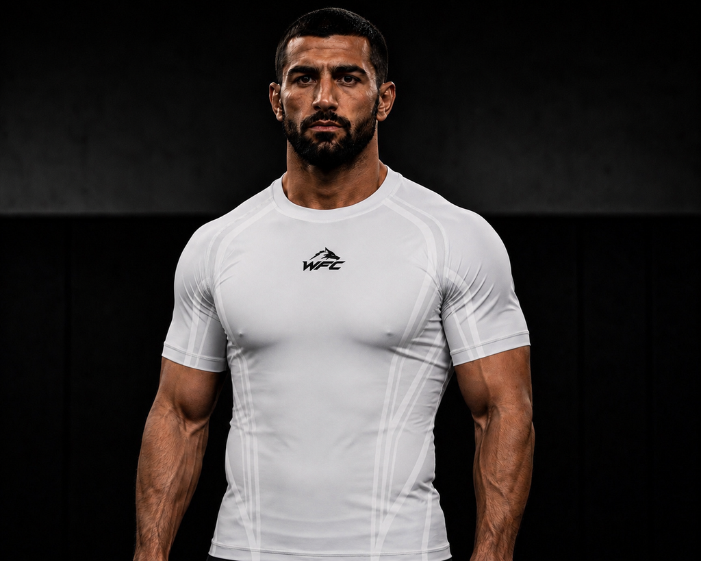 WFC Competitor Rashguard White