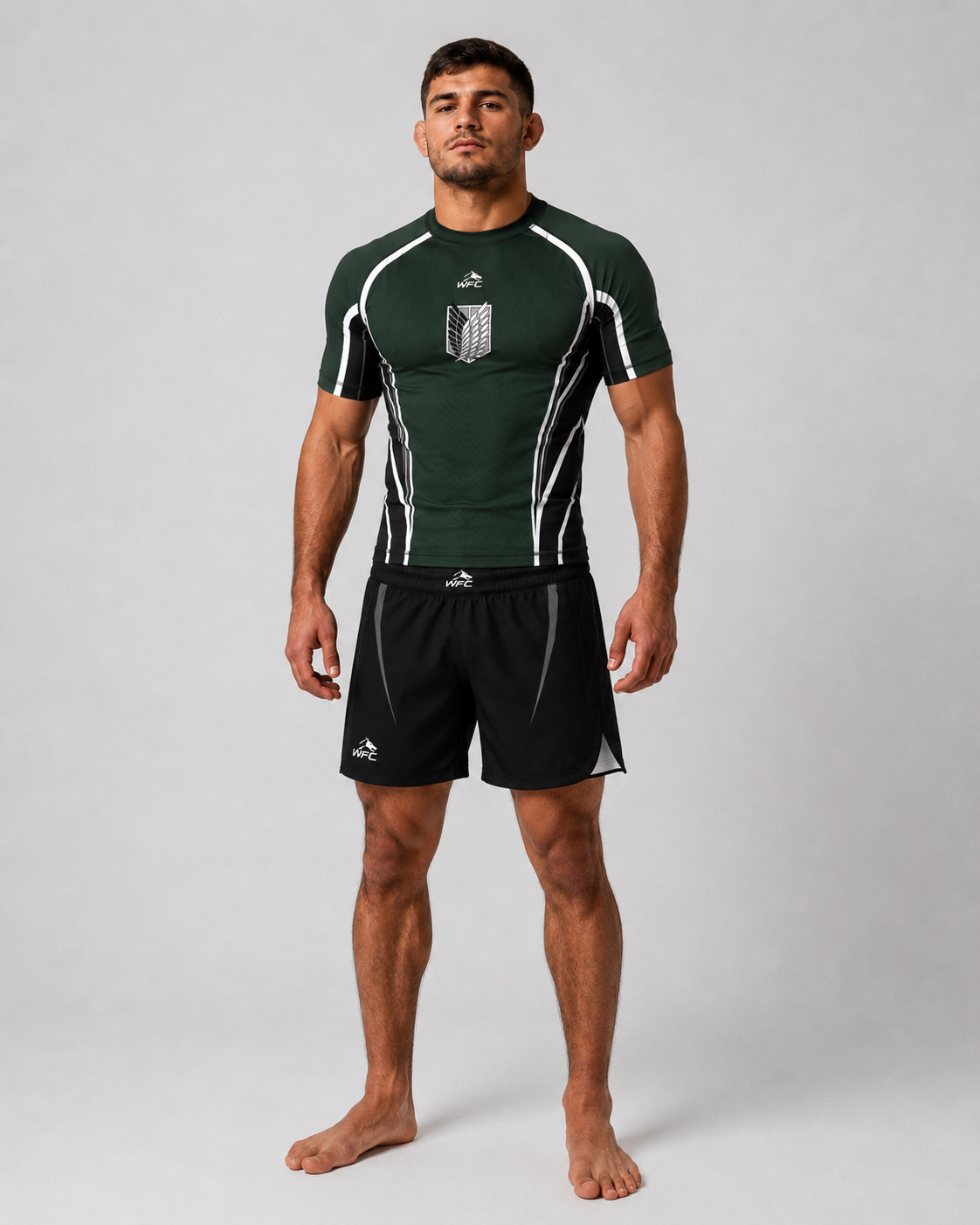 WFC Attack on Titan Rashguard