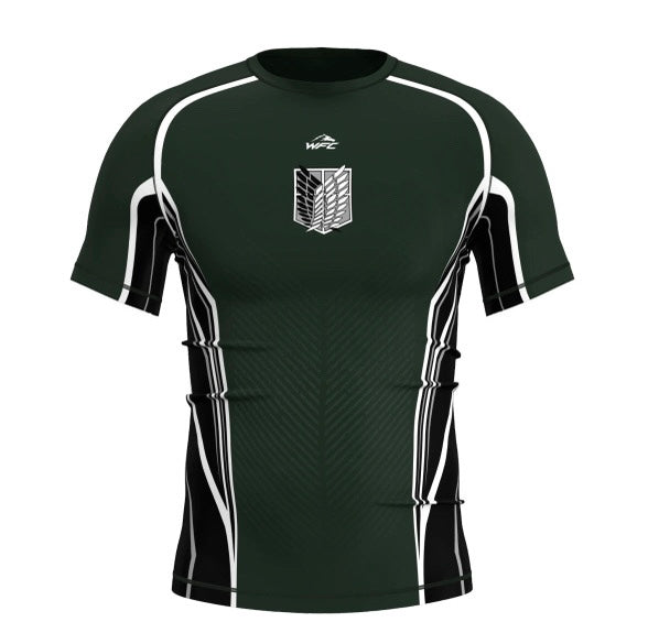 WFC Attack on Titan Rashguard