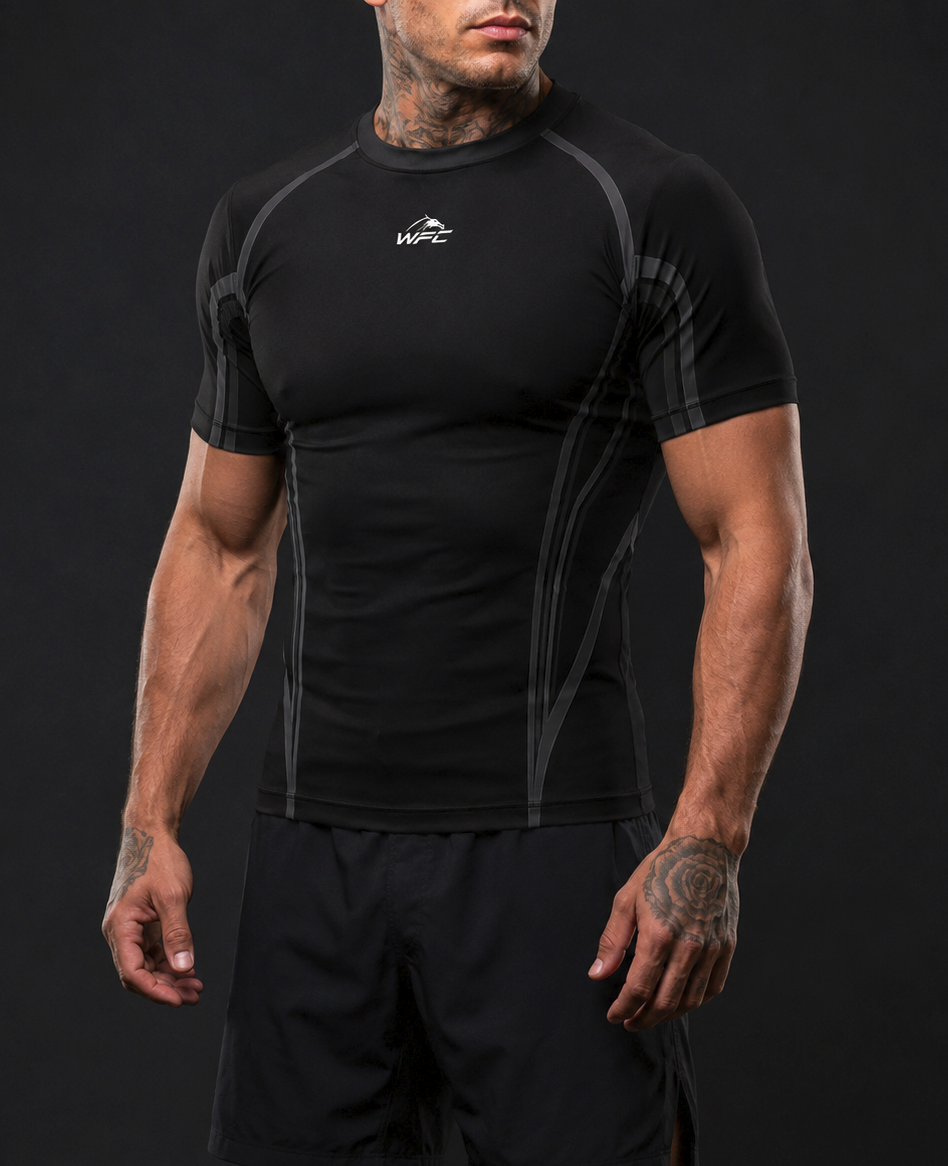 WFC Competitor Rashguard Black