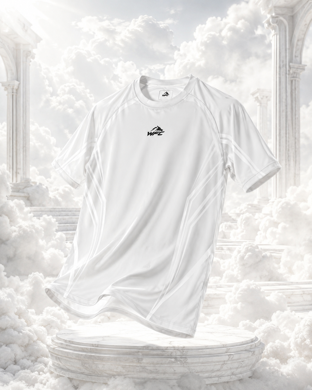 WFC Competitor Rashguard White
