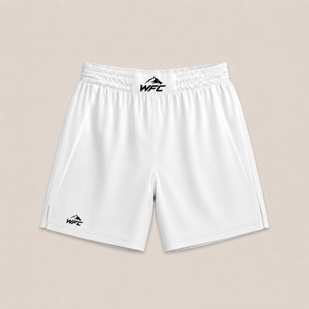 WFC Whiteout Fight Shorts