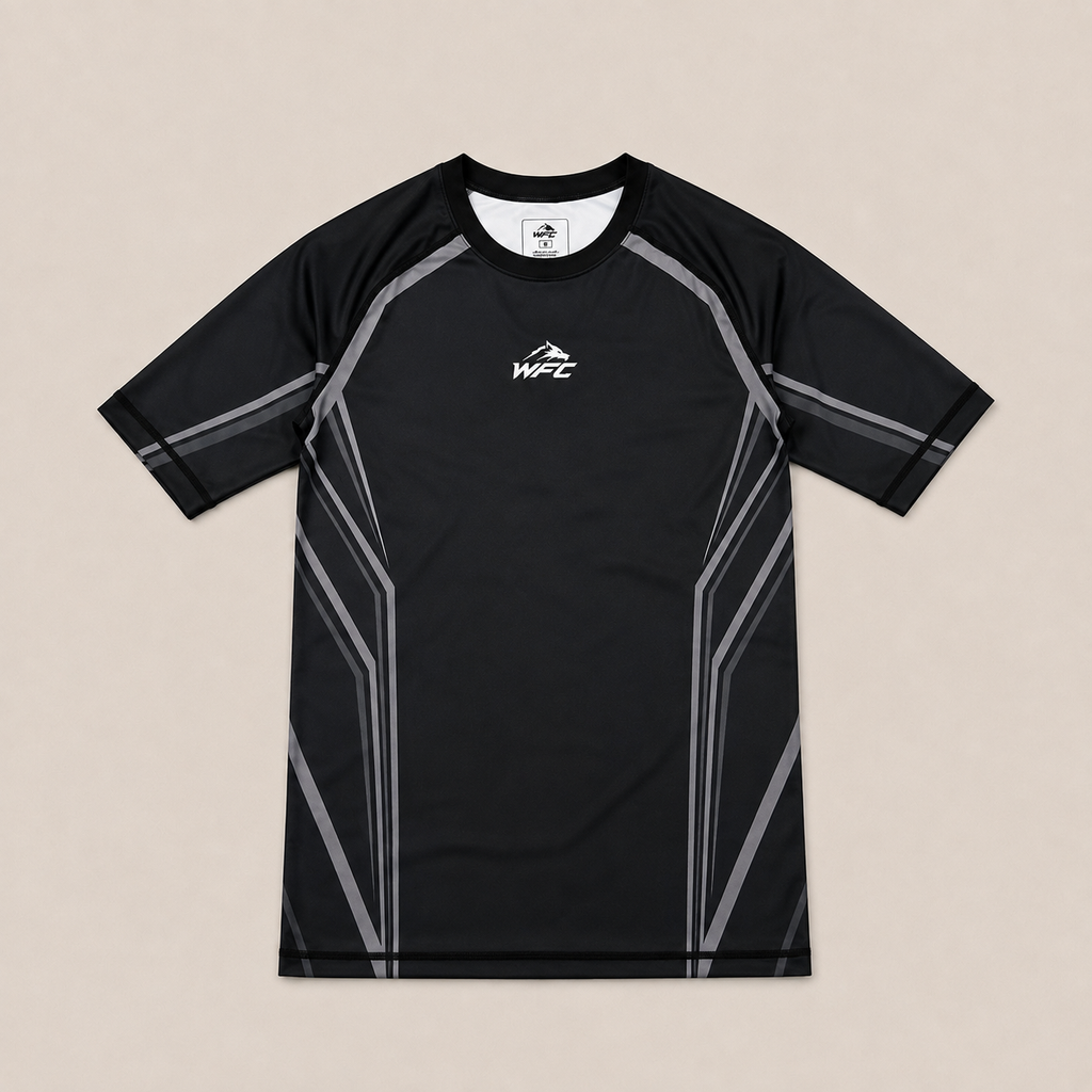WFC Competitor Rashguard Black