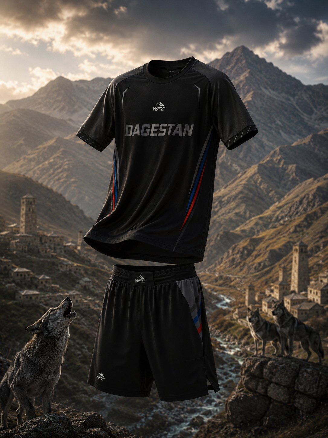 WFC Dagestan Fight Shorts